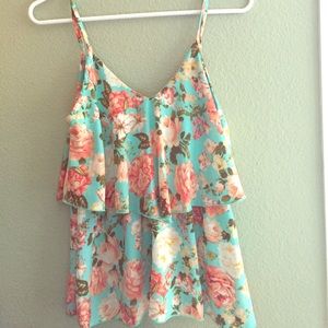 Forever 21 Floral Blouse