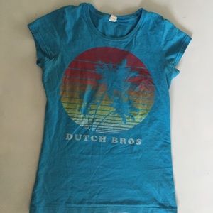 Dutch bros graphic t shirt