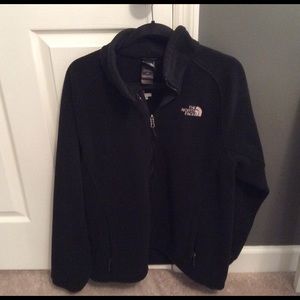 North Face Men's Black Fleece Large Jacket