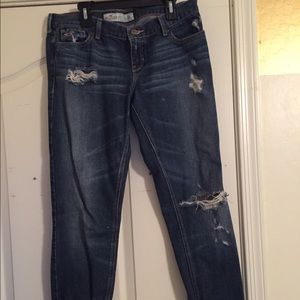 Hollister jean/ capris