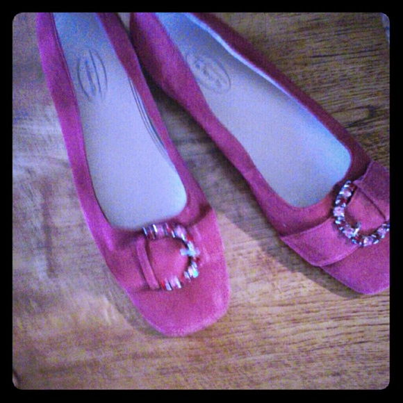 Bejeweled Suede shoes