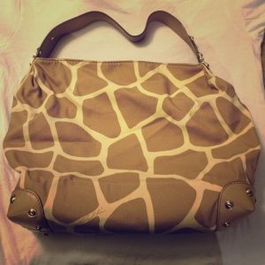 Michael Kors Giraffe Print Purse