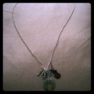 6 charm necklace