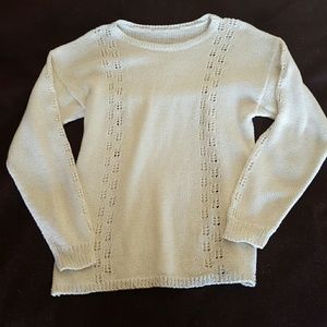 Oversized White Sweater