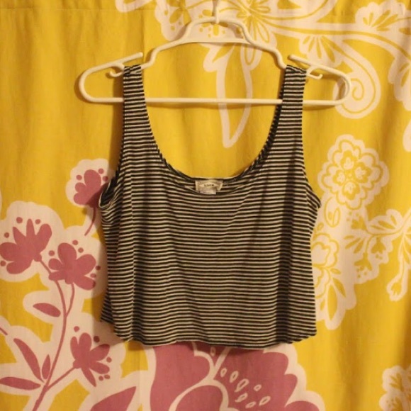 PacSun Striped Croptop