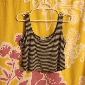 PacSun Striped Croptop