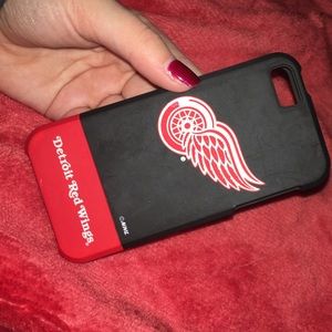 black & red red wings iphone 5 case