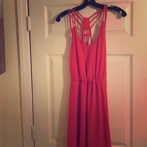 Coral Summer dress