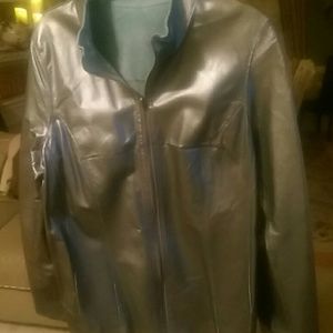 Denim and Company  Leather jacket