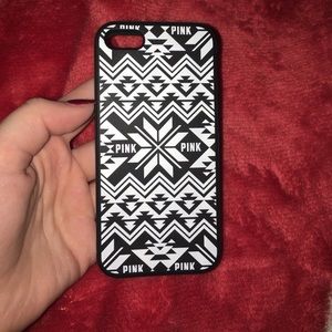 black Victoria's Secret phone case