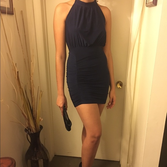 Open back dress
