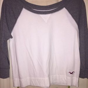 Hollister baseball tee