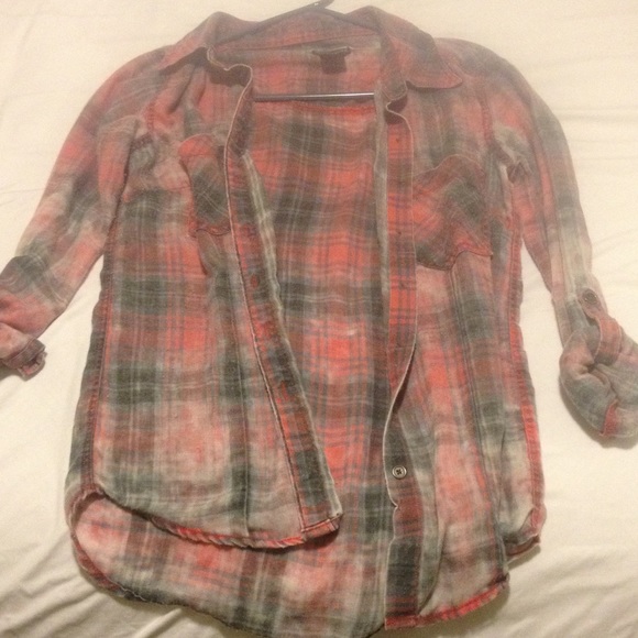 Red and grey flannel