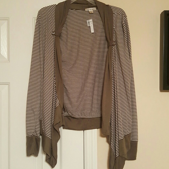 Striped cardigan