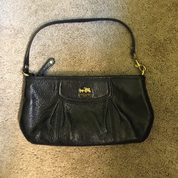 Black Coach wristlet