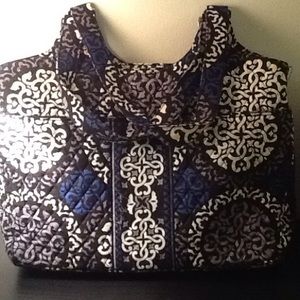 Vera Bradley Laptop Carryall in Canterberry Cobalt