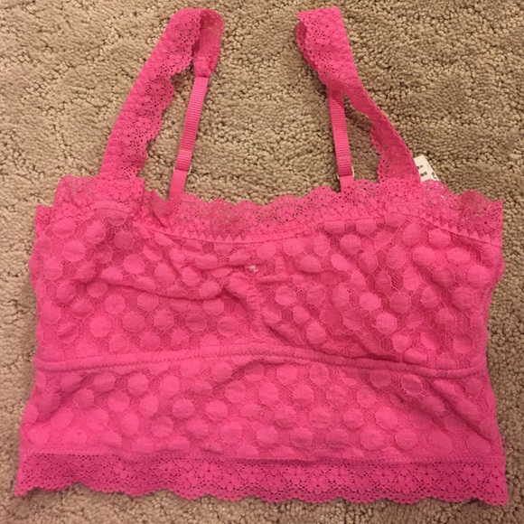 Pink bralette