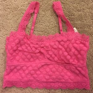 Pink bralette