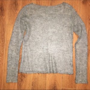 Calvin Klein Open Knit Long Sleeve Shirt