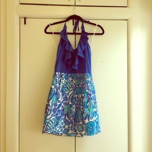 Lilly Pulitzer Quinn Dress in "Sailor's Valentine"