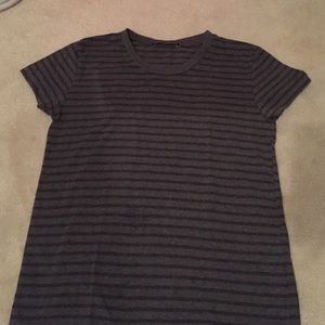 Brandy Striped Crewneck