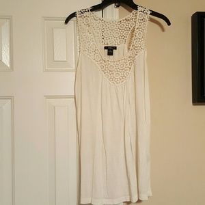 Flowy racer back tee