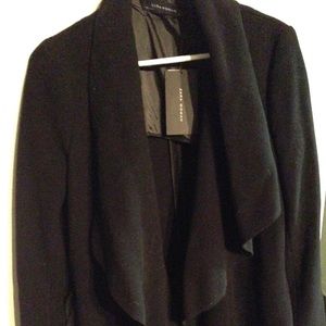 NWT Zara black coat