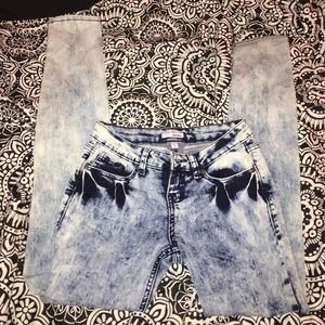 acid wash jeans