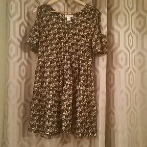 Cute short floral dress