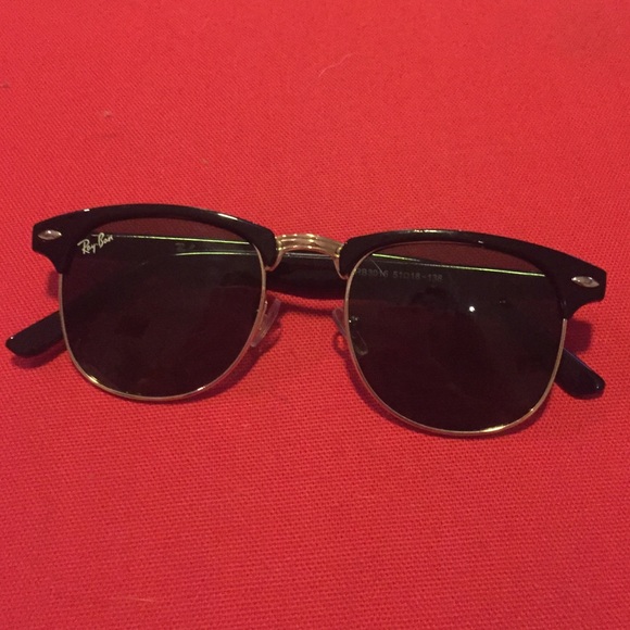 Ray Ban Inspired Black Clubmasters