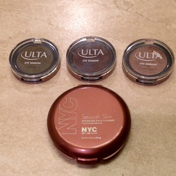 NYC Other - NYC Bronzer and 3 Ulta Eye Shadows - Makeup Bundle