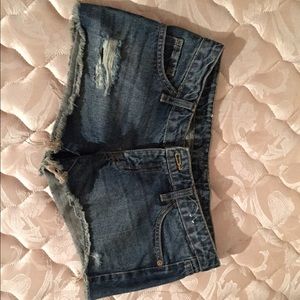 Jean shorts