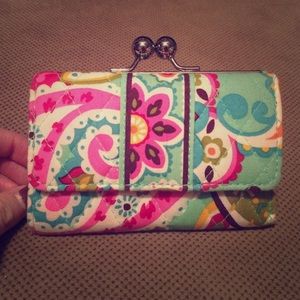 Small Kiss-lock Wallet in Tutti Frutti
