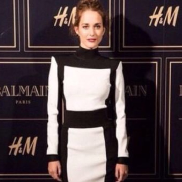 SOLD on eBay: H&M x Balmain Colorblock Sweater - Picture 4 of 4