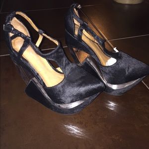 Jeffrey Campbell wedge shoes