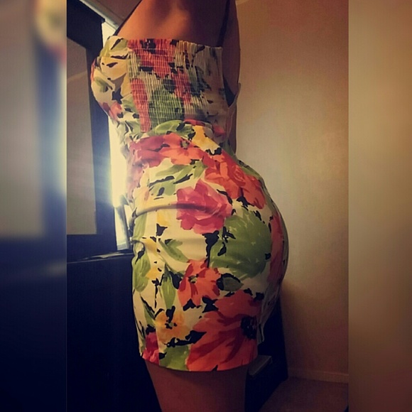 Flowered dress