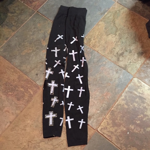 Cross leggings