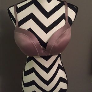 Victoria Secret lined Demi bra 36 D EUC