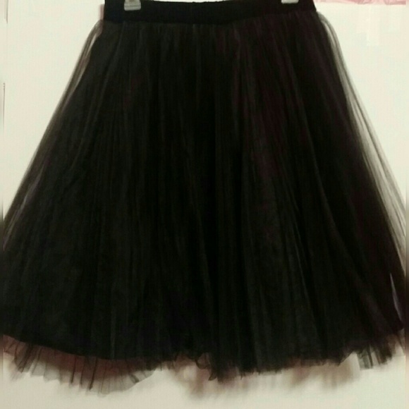 **REDUCED** Pleated Tulle Skirt