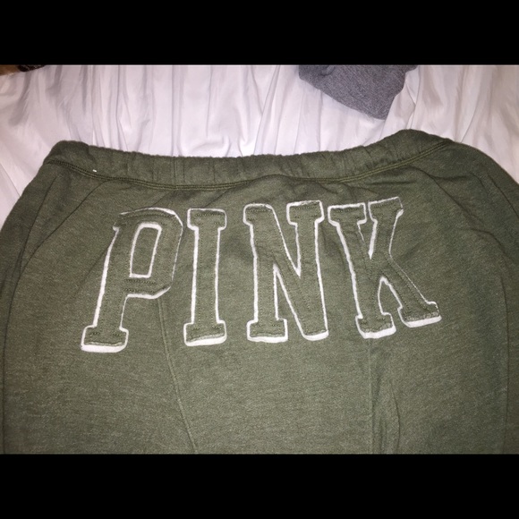 Hunter green PINK pants