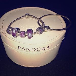 Pandora Charm Bracelet and Bangle