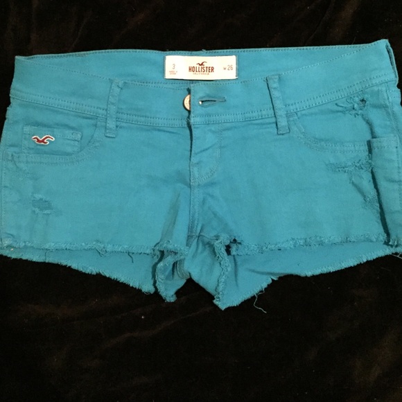 Blue Hollister shorts