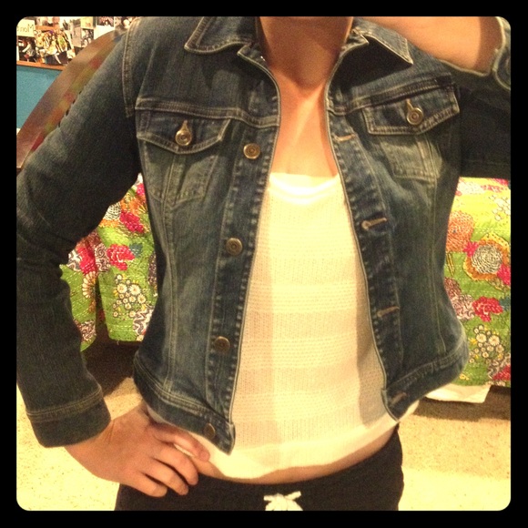 Ann Taylor Loft Jean Jacket