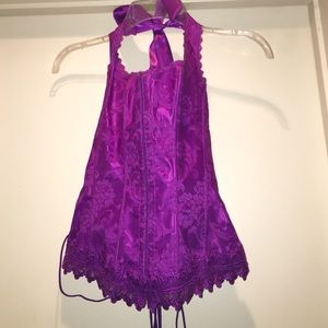 Beautiful halter corset