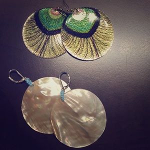 Costume jewelry earrings