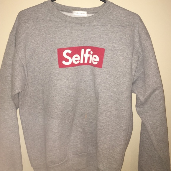 Urban Outfitters Sweaters - "Selfie" Sweatshirt by Urban Outfitters