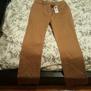 Jacob khaki pants, boot cut leg