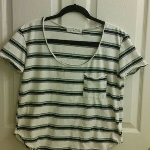 Striped T-Shirt w/Pocket