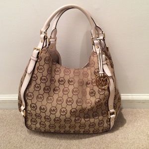 Large Michael Kors Monogram Handbag