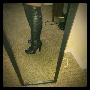 Knee high boots